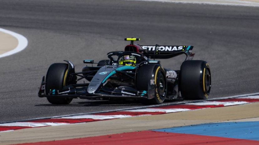 Lewis Hamilton Bahrain Test 2024