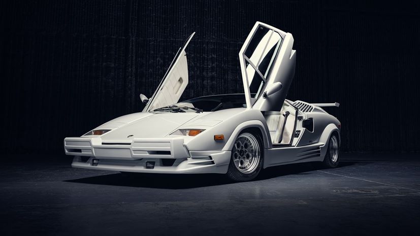 Lamboghini Countach leonardo di caprio ο λύκος της Wall Street
