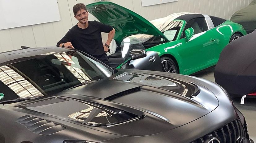 Δημητρης Γιαννακόπουλος Mercedes AMG GT Black Series
