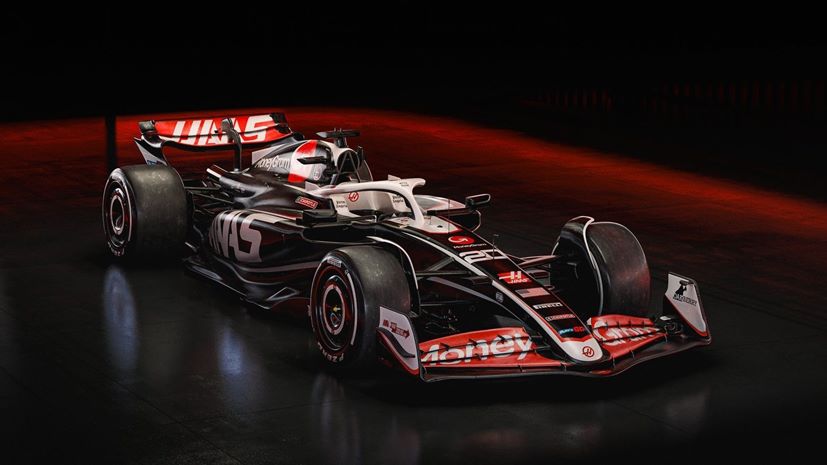 F1 παρουσιάσεις μονοθεσίων 2024 Haas VF-24